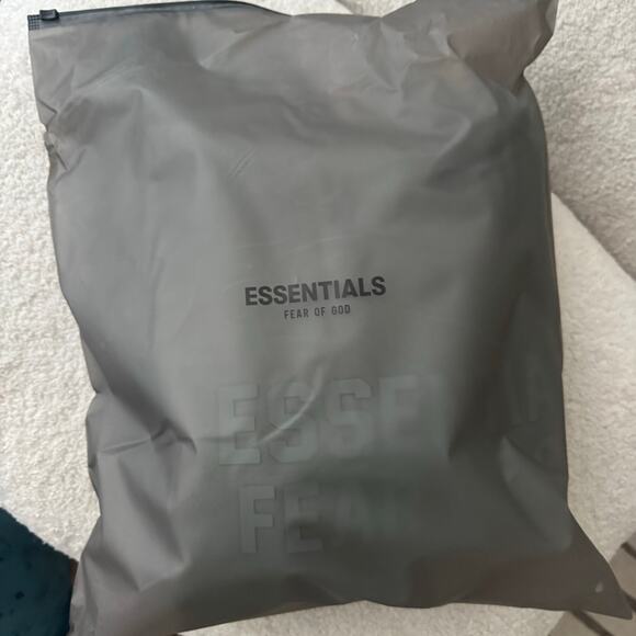 Fear of God Essentials Pull Over Hoodie in Sycamore - Picture 8 of 8